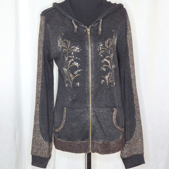 Miss Me Full-Zip Hoodie - Size L - Picture 3 of 16